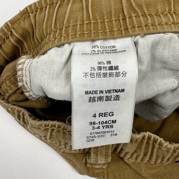 Toddler Boys Khaki Joggers - Picture 7 of 7